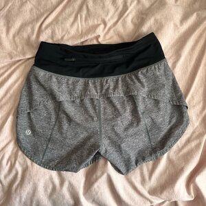 NWOT Lululemon Grey Shorts